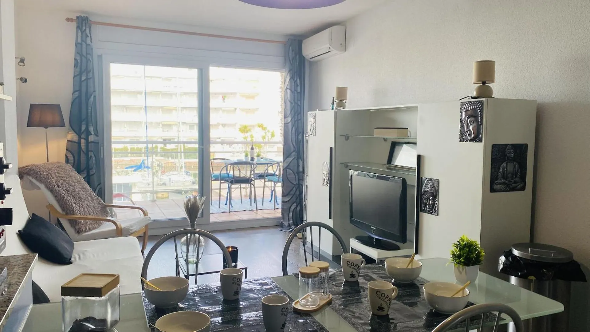 アパート Port Canigo I 121 - Apartamento En Santa Margarita Con Piscina Comunitaria Y Vistas Al Canal. - Es-228-174 ロザス